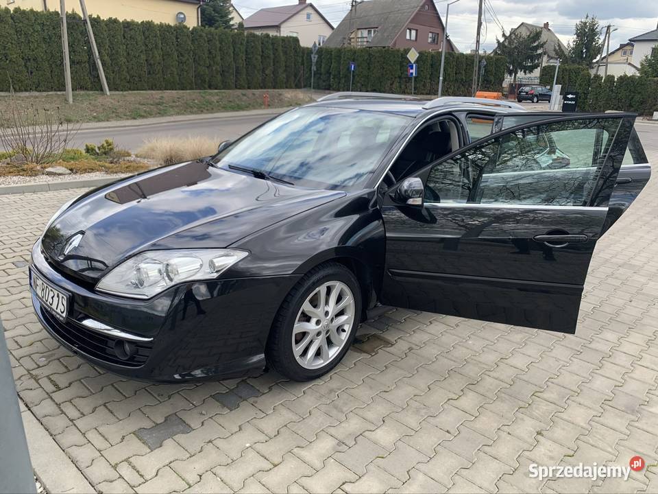 Renault Laguna 3 czarny Renault mazowieckie Warszawa