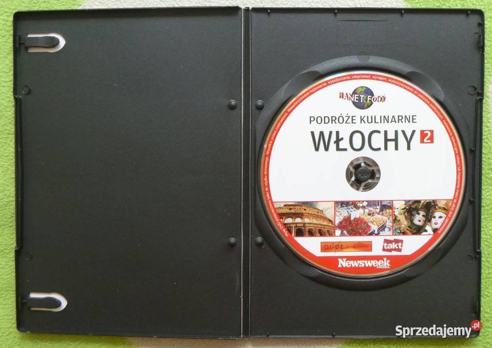 Film DVD Podróże kulinarne Włochy Warszawa