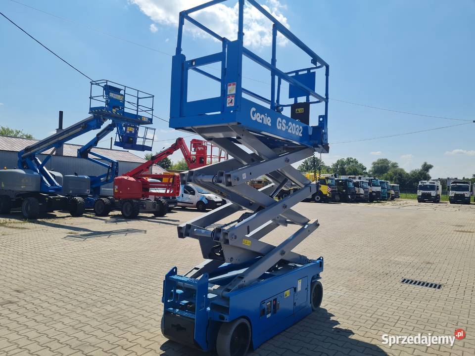 Podnośnik nożycowy elektryczny Genie GS2032 2012 Koła Dąbrowa Tarnowska