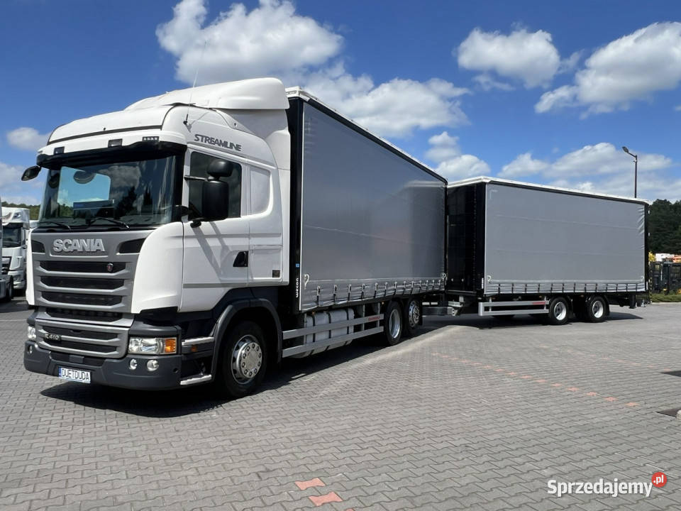 Scania R410 bez EGR Zabudowy Wecon 120m Dach bluetooth Widełki sprzedam