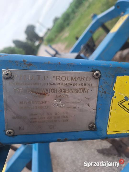 Agregat ścierniskowy gruber ROLMAKO U453 21 m Kutno