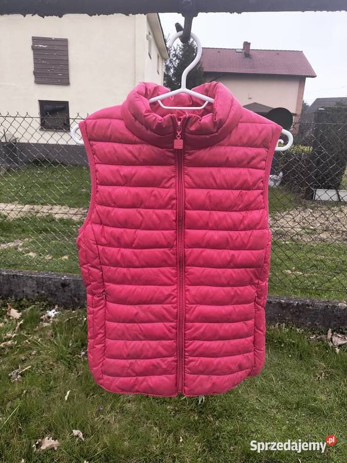 Pink Lightweight Quilted Vest Kaniów