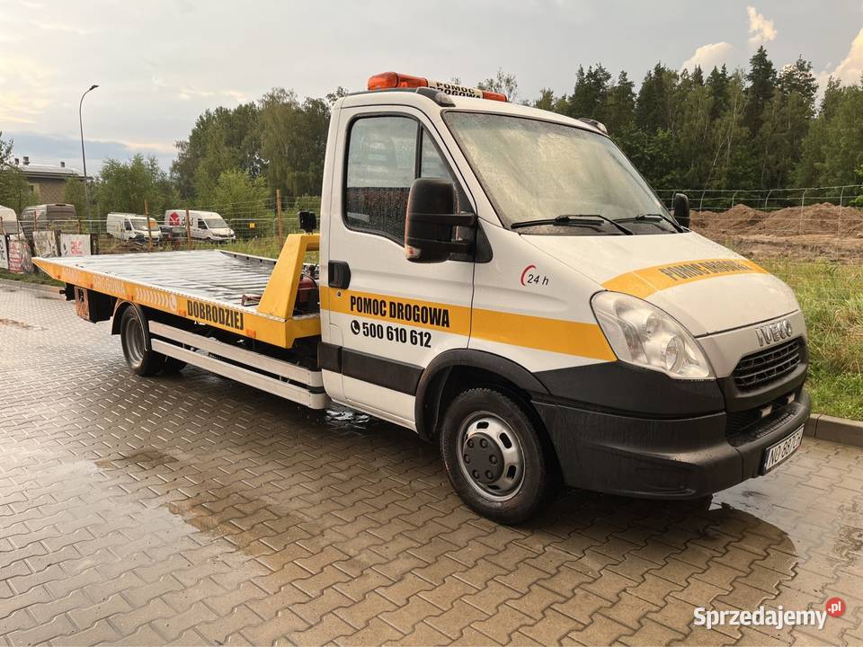 Pomoc drogowa Laweta Olsztyn platforma 24h warmińsko-mazurskie usługa