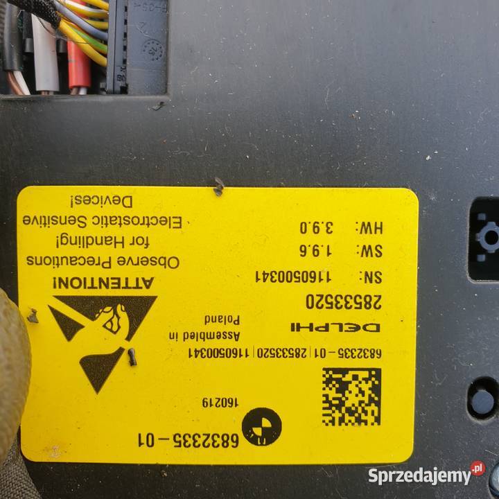 BMW 730LD G11 G12 LAMPKA OSWIETLENIE KABINY Łochowice