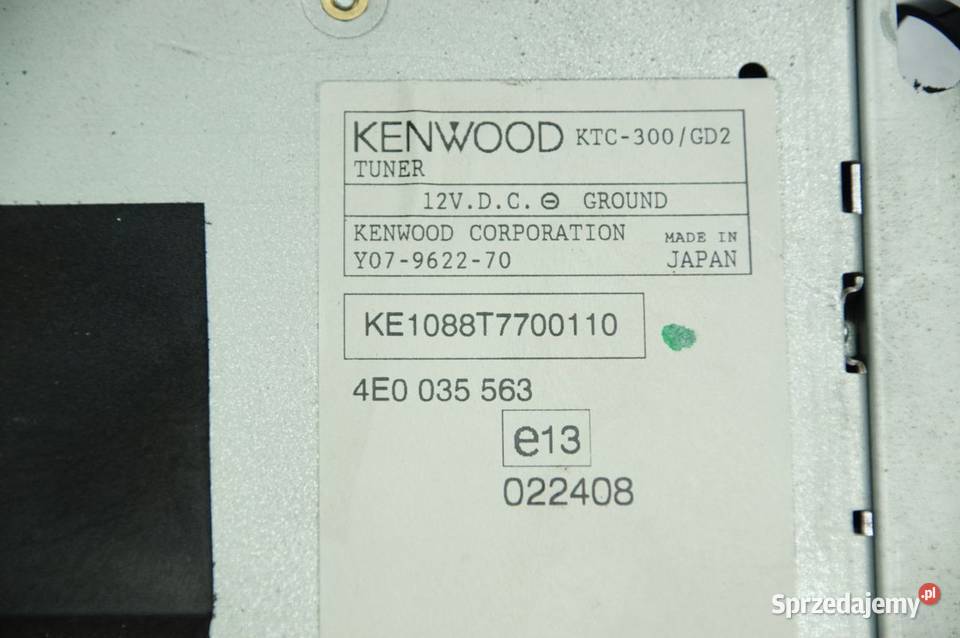 MODUŁ AUDI A8 D3 4E0035563 Lipno