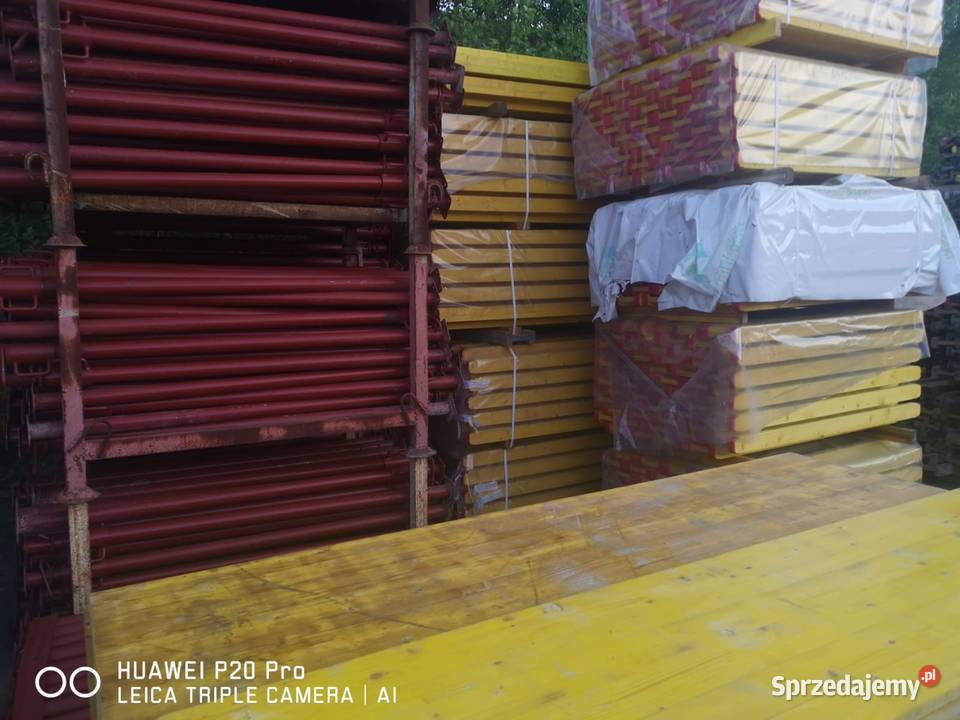 Wyprzedaż szalunków Sztyce Podpory Stemple Gdańsk