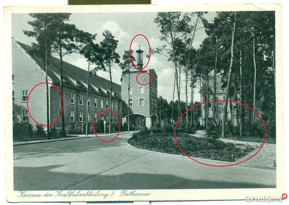 Kaserne der Kraftfahrabteilung 3 Rathenow Ostrów Wielkopolski