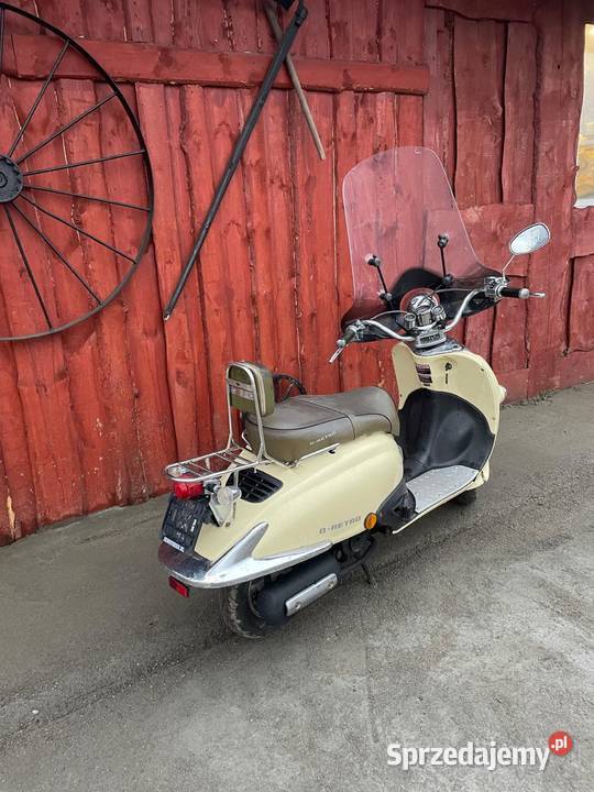 Sprzedam skuter ZENEN MODEL ZN50QT 50cm3 Motocykle, skutery, quady Drezdenko