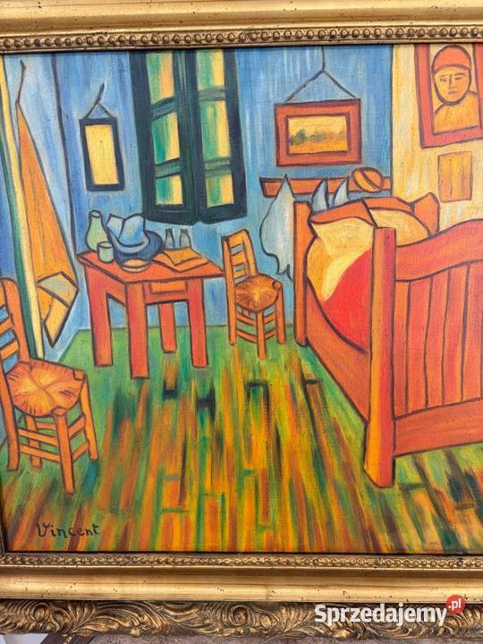 Vincent Van Gogh Pokój w Arles Obraz Olejny małopolskie Kraków sprzedam