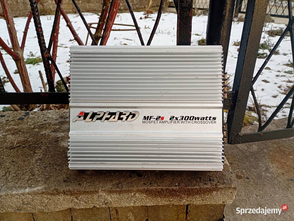 Wzmacniacz samochodowy 2 kanałowy Alphard MF2S Wzmacniacze Wzmacniacze Niegowonice sprzedam