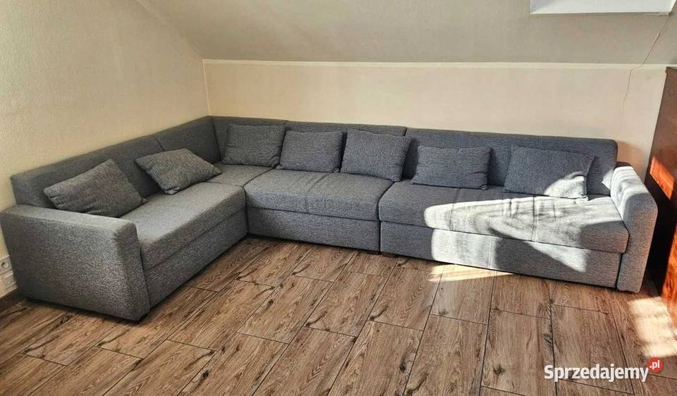 Duży narożnik wypoczynkowy z poduchami dostawa Gastronomia Góra