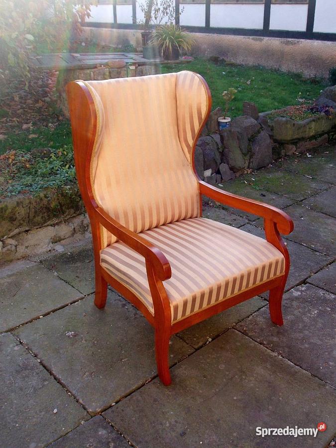 Fotel Uszak Biedermeier Proboszczów