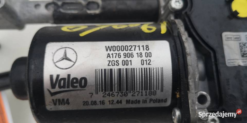 MECHANIZM WYCIERACZEK Q30 W156 W176 A1768200040 Kraków