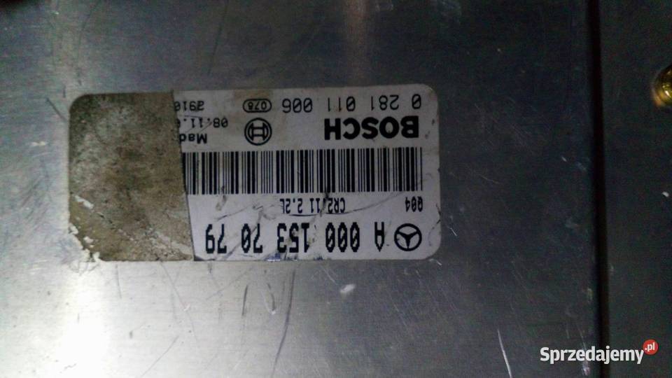 STEROWNIK KOMPLET Mercedes 22 cdi