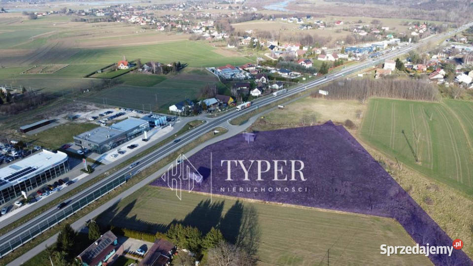 Działka z potężnym potencjałem 106 ha Łukanowice