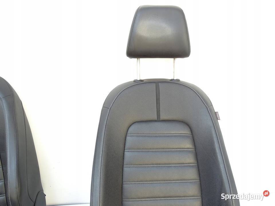 FOTELE KANAPA KOMPLET SKÓRA VW PASSAT CC 3C8