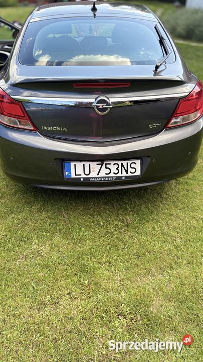Opel insignia 20 cdti 2011 grafitowy lubelskie Lublin