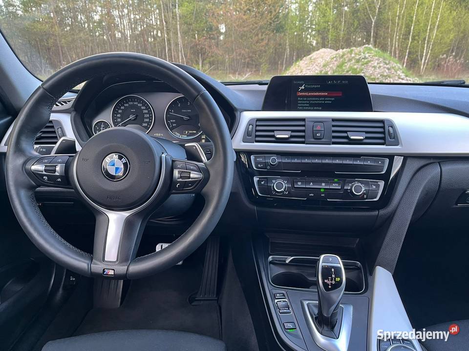 BMW 320d ACC HeadUp Kamera Asystenci Grzana czarny Warszawa