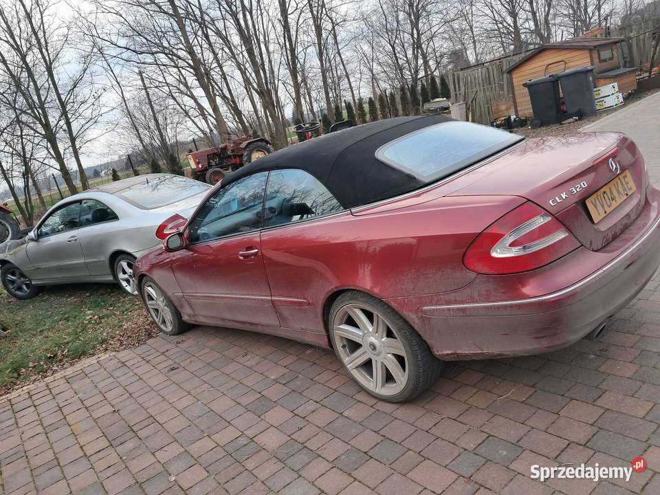 mercedes cupe clk 209 32 benzyna i mercedes benzyna