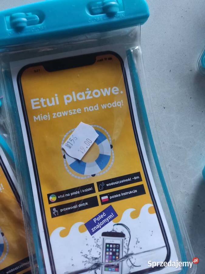Etui ochronne wodoodporne pokrowiec na telefon Góra Kalwaria
