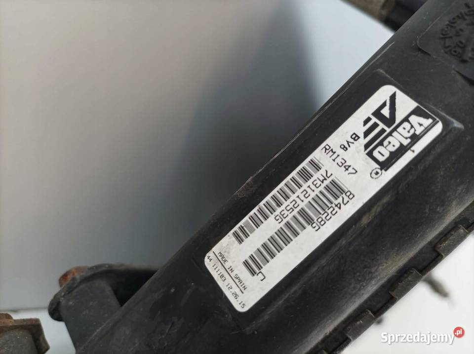 CHŁODNICA WODY KLIMATYZACJI INTERCOOLER 19 TDI świętokrzyskie