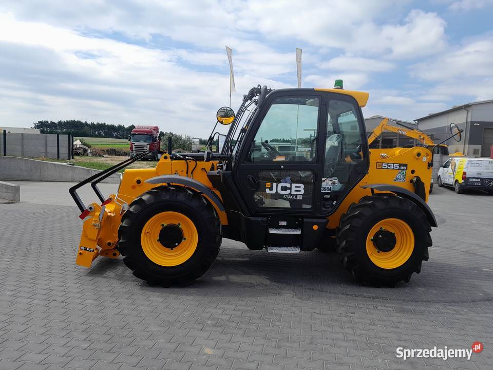ŁADOWARKA TELESKOPOWA 95 METRA JCB 53595 MANITOU Maszyny budowlane Krotoszyn