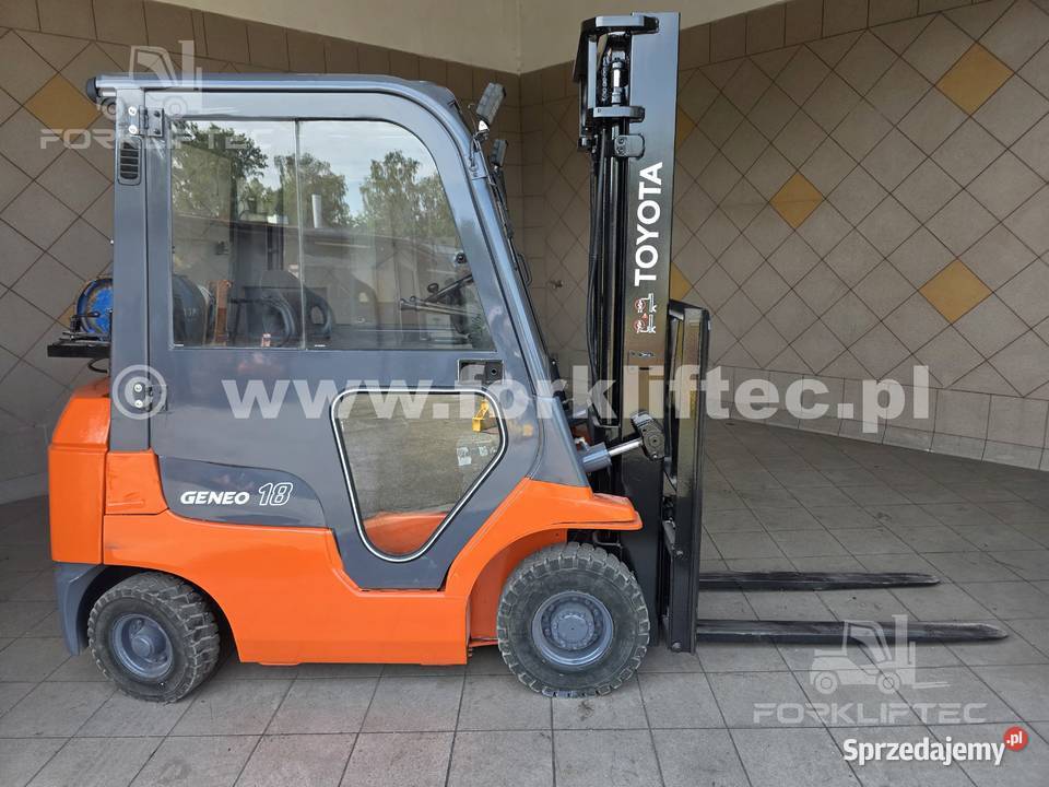 Wózek Widłowy TOYOTA 7FG18 Przesuw boczny TOYOTA Lędziny