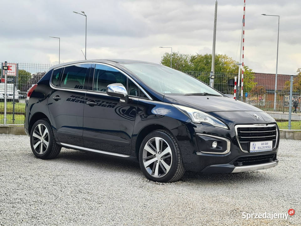Peugeot 3008 Automat SzklanyDach Navi Kamera światła LED Wągrowiec