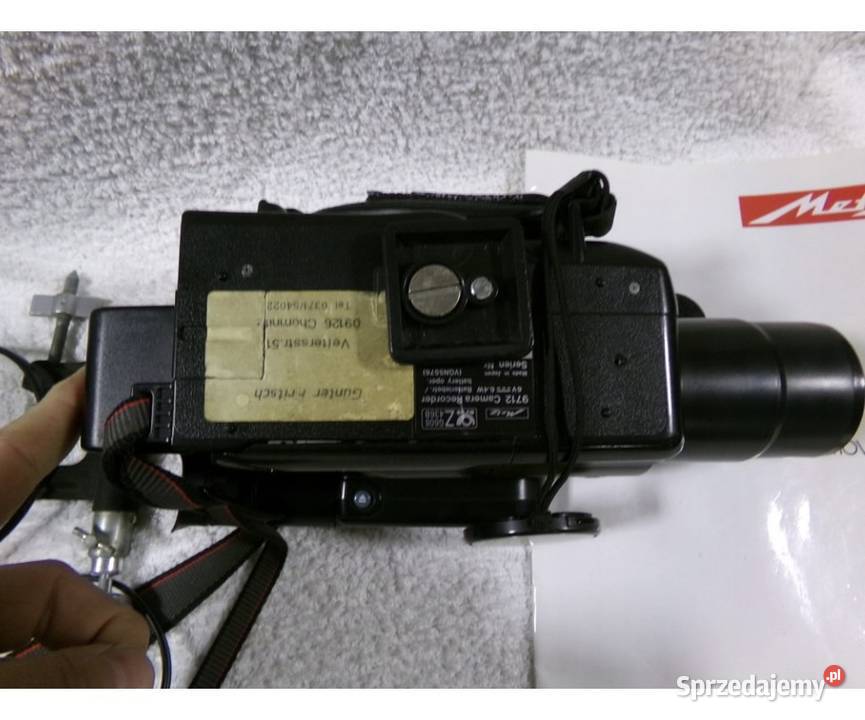 KAMERA METZ 9712  MECAVISION VHSCKOMPLET Z TORBĄ Grupa