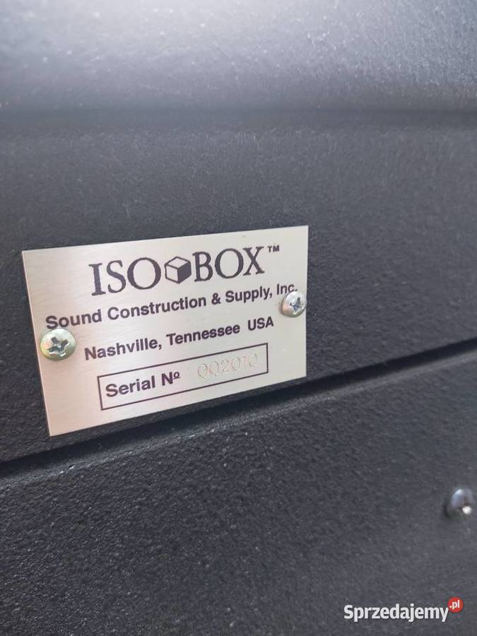 ISO box z zlikwidowanego studia dolnośląskie Szalejów Górny