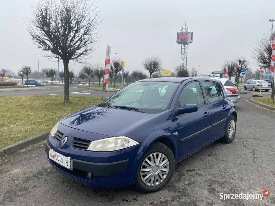 Renault Megane 16 Benzyna 2003 Klimatyzacja Łódź