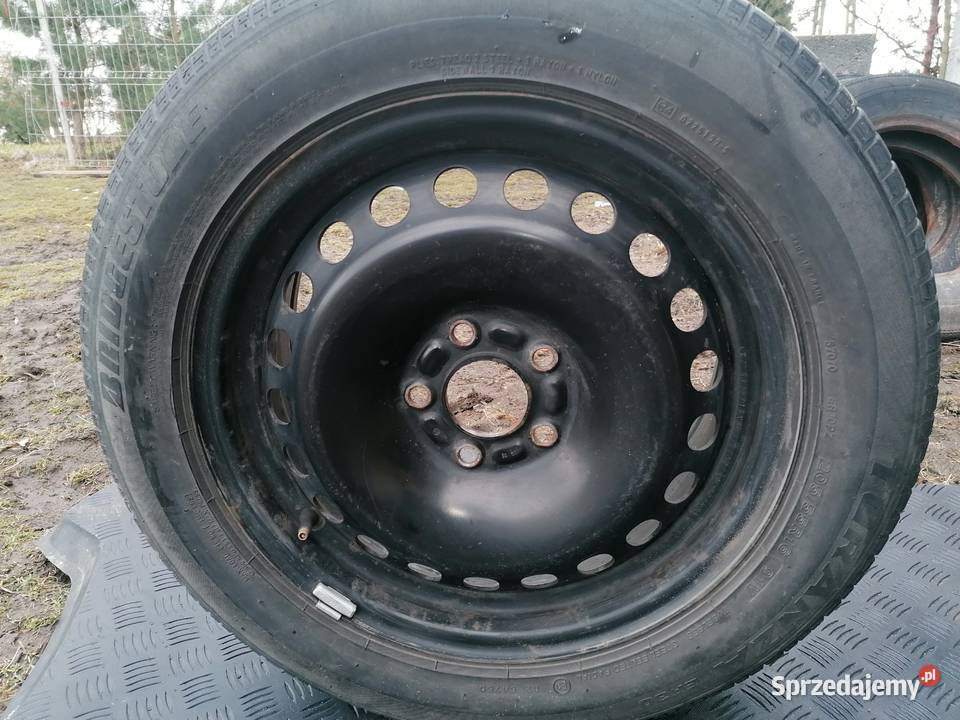 koło zapasowe 5x108 r16 20555r16 ford renault stalowe wielkopolskie Boguszyniec
