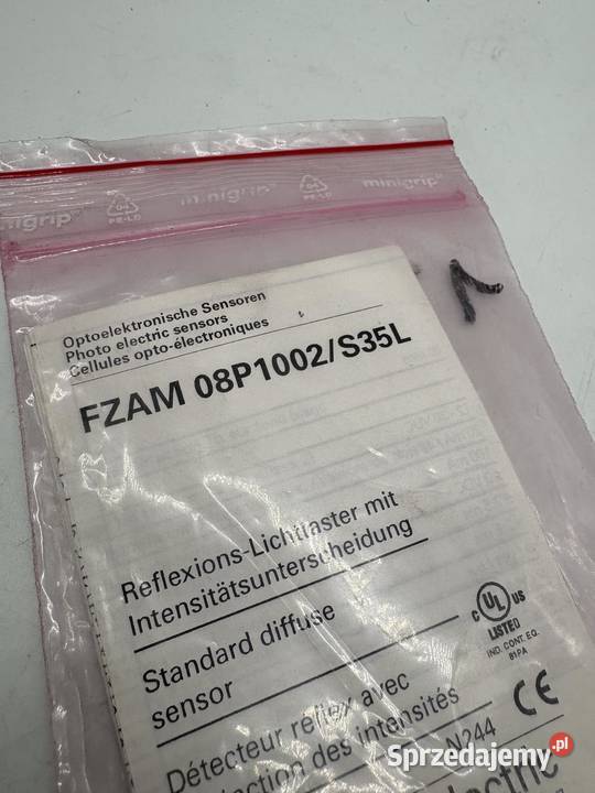 Baumer FGDK 28N1099S35L Photoelectric sensor Pozostałe Warszawa