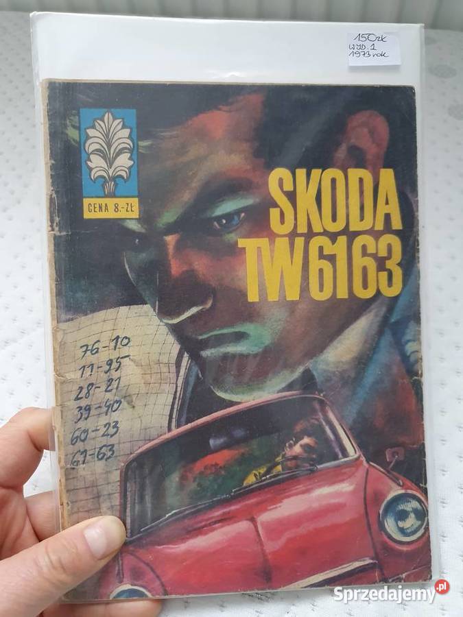 Kapitan Żbik Skoda TW6163 wydanie 1 1973 Rok wydania 1973 Gdynia sprzedam