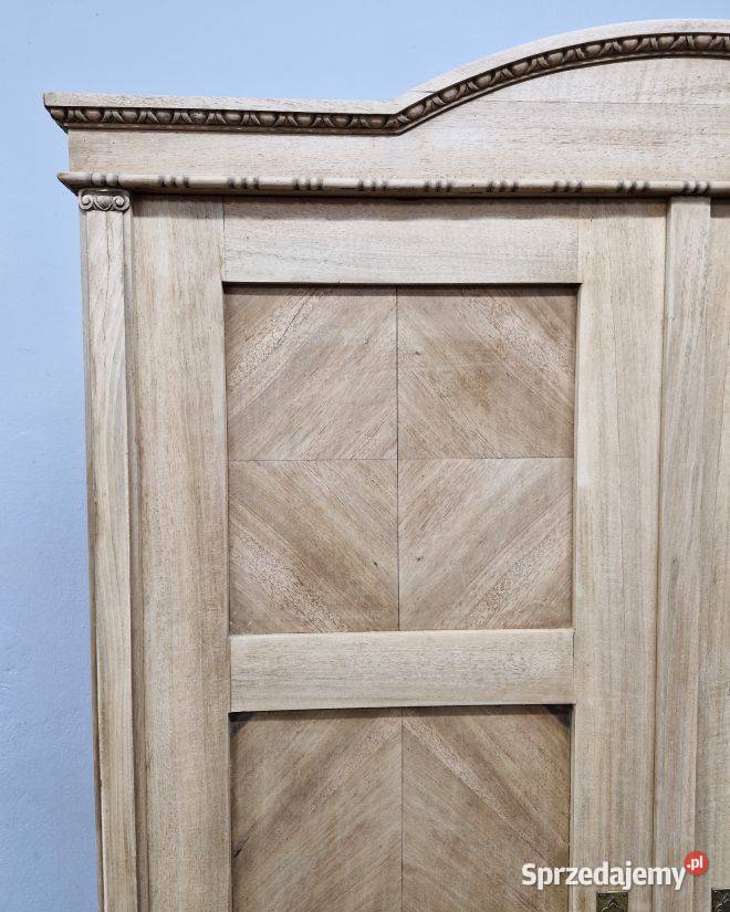Dębowa szafa ludwikowska ponad 100letni antyk 2 Marki