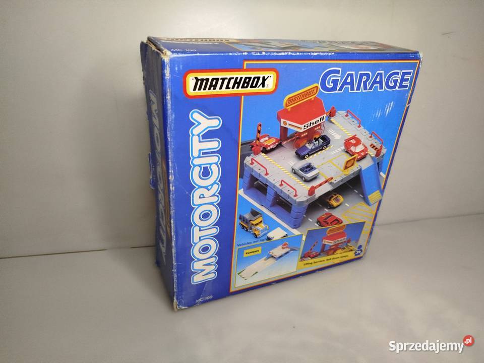 Garaż Matchbox MotorCity w pudełku