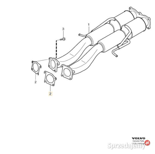 VOLVO S80 XC90 I uszczelka wydechu katalizatora dolnośląskie Bielany Wrocławskie sprzedam