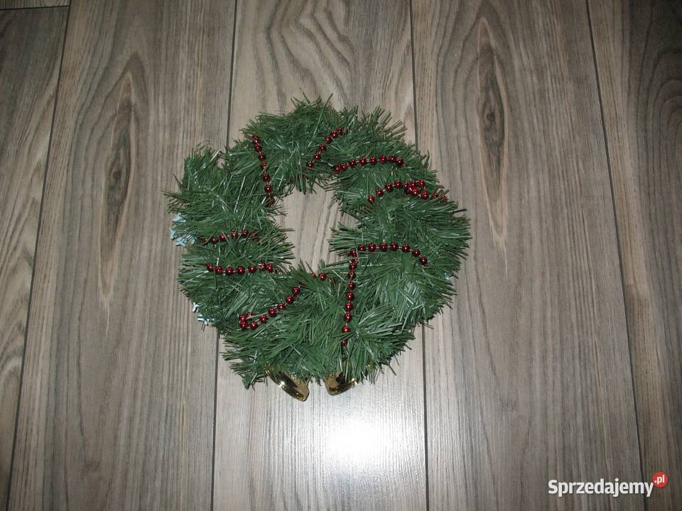 Wianek świąteczny ozdoba na drzwi okno kominek Chorzów