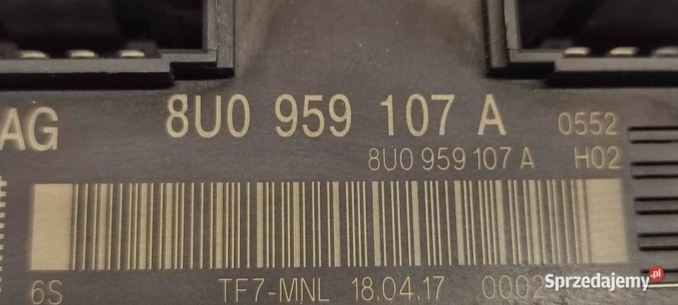 AUDI Q3 8U MODUŁ KLAPY BAGAŻNIKA 8U0959107A