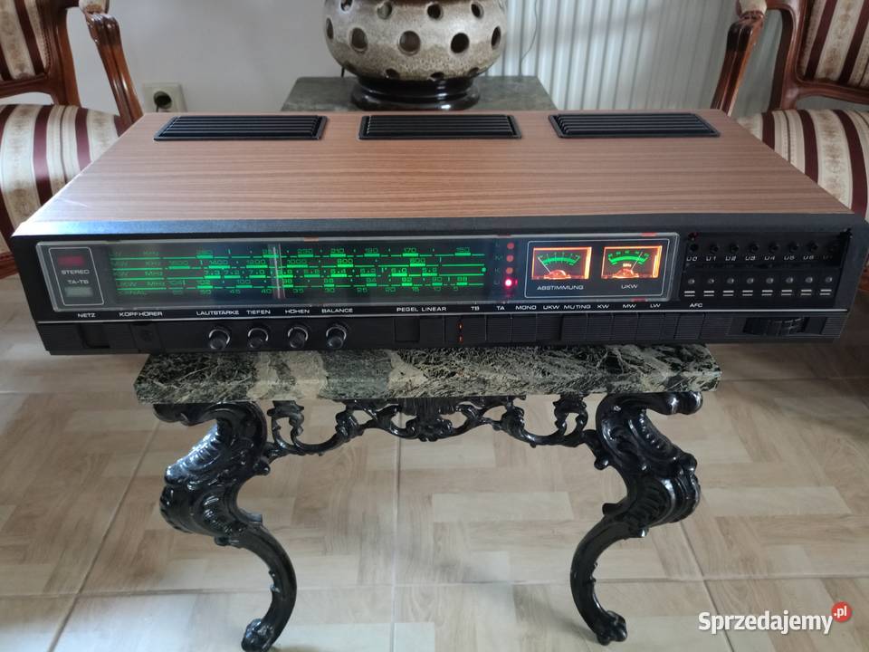 Zabytkowe Radio RFT Carats Hi Fi Vintage DDR Amplitunery wielkopolskie Drawski Młyn sprzedam