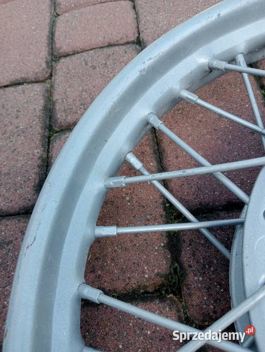 Stare koło motocyklowe WSK Junak Dniepr K750 Ogrodzieniec