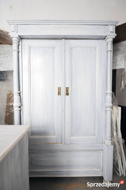 Zabytkowe bielone meble małopolskie Kraków