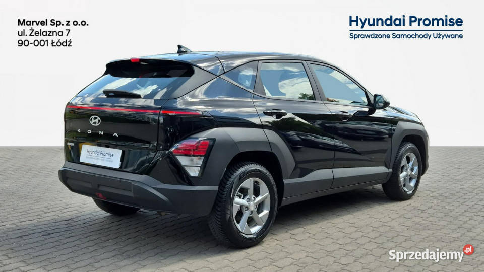 Hyundai Kona 10 TGDI 6MT 2WD 120 WersjaSmart isofix łódzkie Łódź