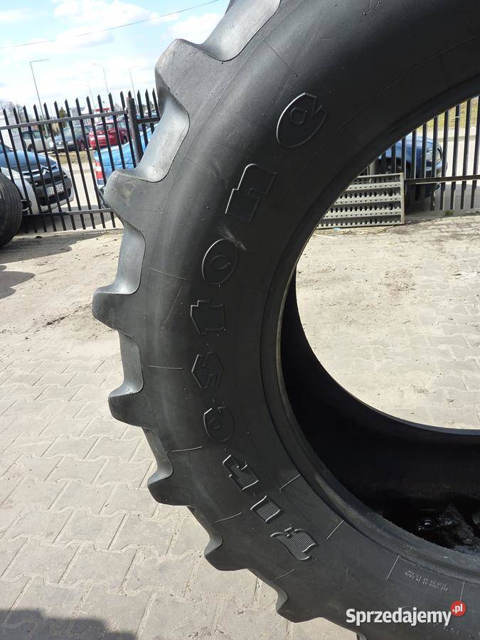 2x Opona używana rolnicza 60065R38 FIRESTONE podlaskie sprzedam