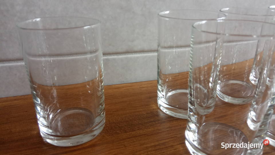 szklaneczki do napojów literatki z PRL 12 Akcesoria kuchenne Kraków
