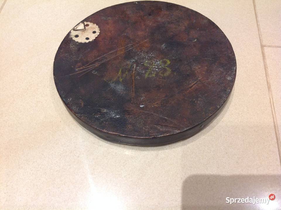 Stara Płaskorzeźba Miedziana Jezus z żołnierzem Dekoracje i ozdoby Nowa Sól sprzedam