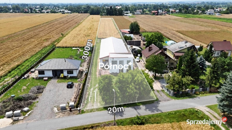 Hala 500m2 z zapleczem biurowosocjalnym Sitaniec