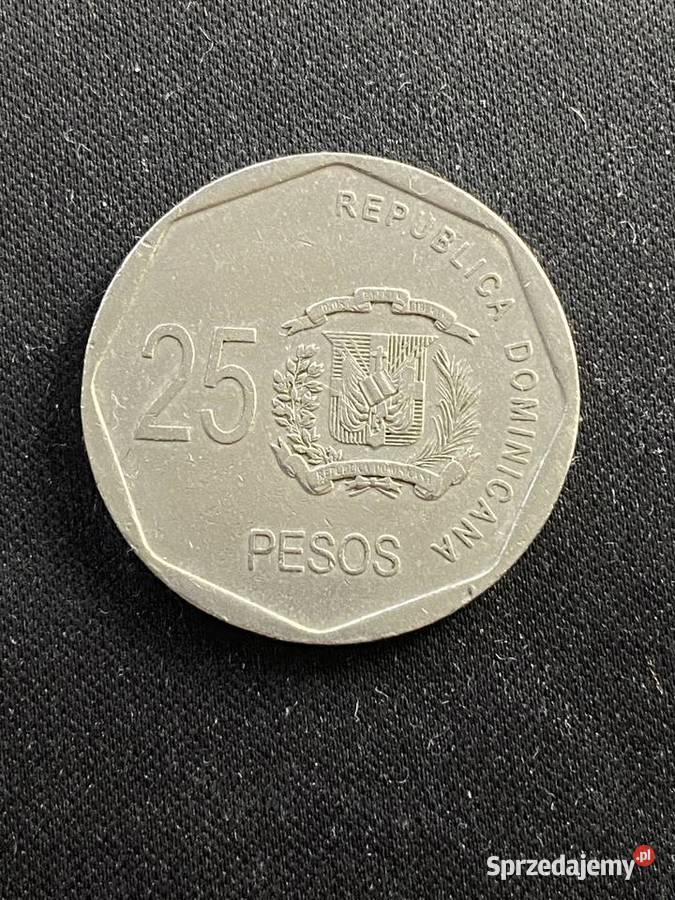 Moneta Dominikana 25 pesos 2005r Marki