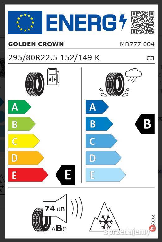 29580 R225 Golden Crown MD777 Opona napędowa 4 Zarębki