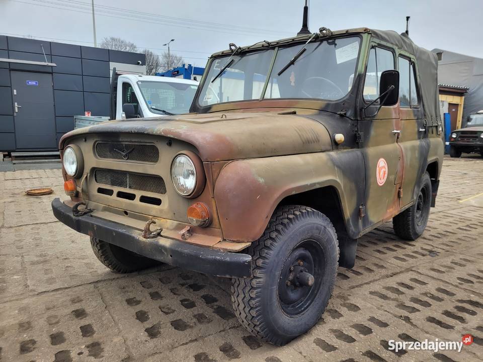 Samochód terenowy UAZ469B z demobilu wojskowego Koluszki